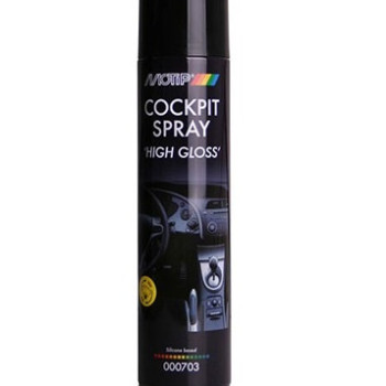 Spray de bord MOTIP Cockpit, semilucios, fără silicon, 600ml 701